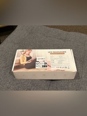 Leg Massager Box - White Packaging